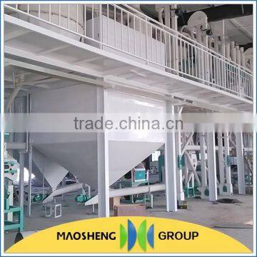 Power saving refinery of rice bran oil