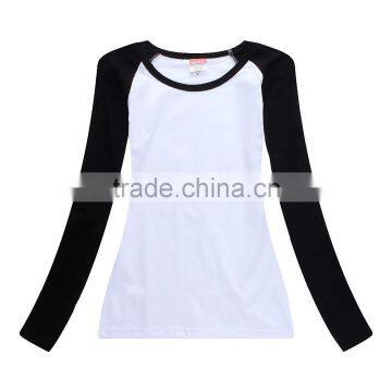 Long Sleeve Thick Sublimation t Shirt Design Wholesale Blank Maternity t Shirts photo-2