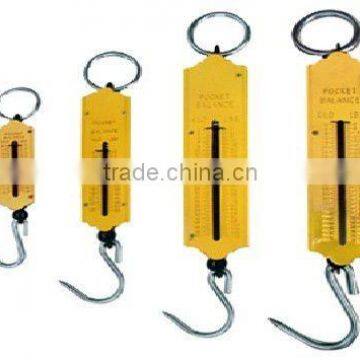 Pocket hanging scale