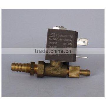 Tube With Lock 8mmx6.5mm Brass Steam Welding Machine DC 12V 24V Electric Valve ZCQ-20B-28 photo-2