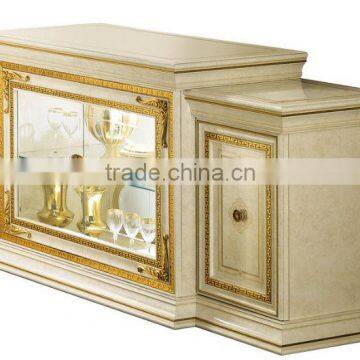 Italian Special Design Luxurious 6 Persons Dining Table With Upholstery Dining Chairs (MOQ=1 SET) photo-2