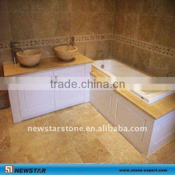 China travertine bathroom