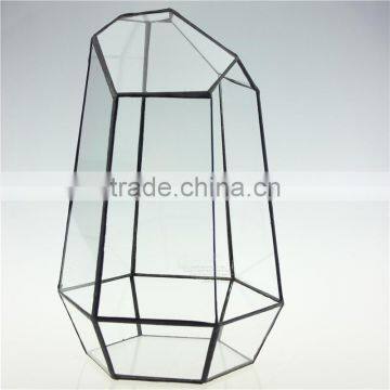 Micro Landscape Plant Glass Greenhouse Clear Geometric Terrarium photo-3
