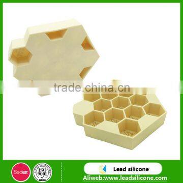 factory wholesale personalized custom nest bee silicone ice cube tray