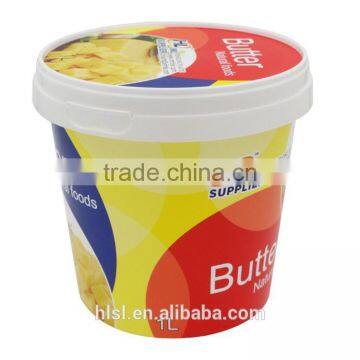 Peanut Butter Container With Plastic Recycling Symbols, Round Plastic Containers With Lids photo-5