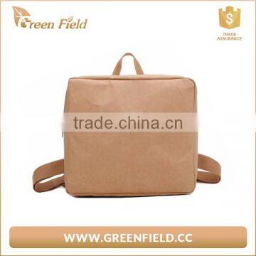 Day Backpack Kraft Paper Backpack Strong Washable Paper Laptop Backpack