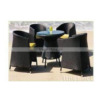 Leisure Outdoor Garden Coffee Furniture Rattan Table and Chair photo-3