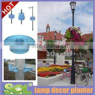 vertical gardens materials lamp planter decorative plastic plant pots