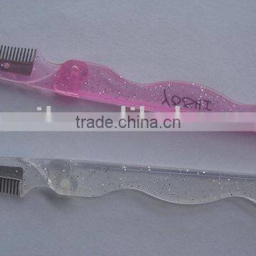 Mascara comb, metal mascara comb,eyebrow comb