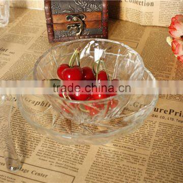 Hot Selling Round Gold Crystal Sugar Bulk Glass Bowl photo-3