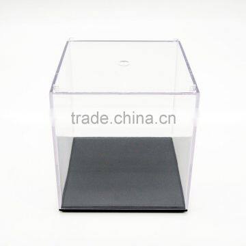 Clear Acrylic/Plastic Doll Box for Display Case Dustproof Tray Protection Cube 3.9"H photo-3