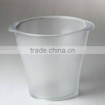 High quality fashion acrylic ice bucket / double wall wine barrels of wine barrel