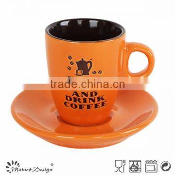 2015 New Product Dinnerware Milk Mug With Saucer photo-3