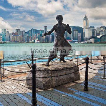 bronze foundry bruce lee statue life size in in Hong Kong