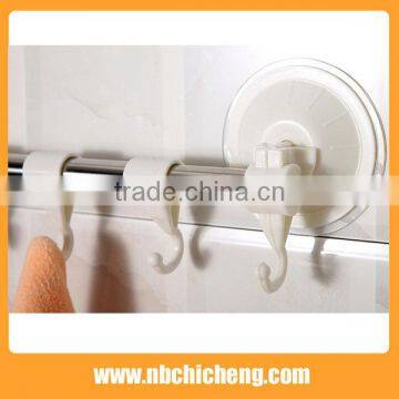 Hot Sell Bath Wall Mounted Hook Plastic Hanger Hook High Quality Row Hook photo-3