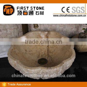 Sink 465M China's Marble Flower Shape Sink