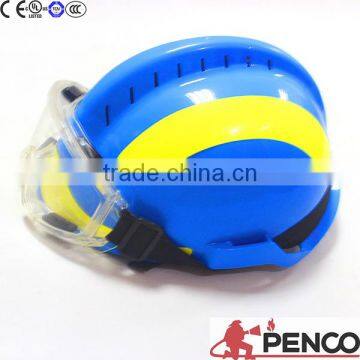 Safe Hat Fire Retardant Fireman Firefighter Safety Breathable 3m Reflectoive Cap Working Construction Helmet photo-6