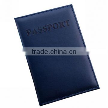 New Universal Womens Mens PU Leather Passport Holder Cover Ticket Protector Case