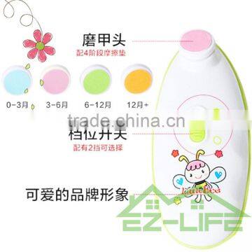 2017 Latest Set Design Electric ABS Plastic Baby Nail Timmer photo-3