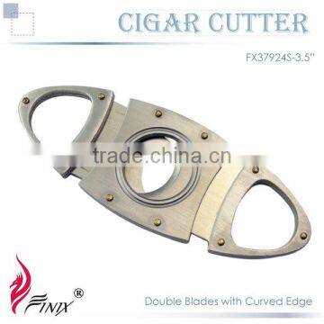 Oval Shaped Stainless Steel Blade Cohiba Cigar Cutters photo-5