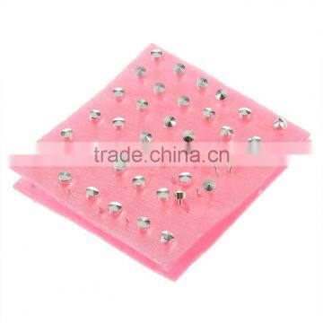 Professional Steel Ear Nose Navel Body Piercing Gun 72pcs Studs Tool Kit Set