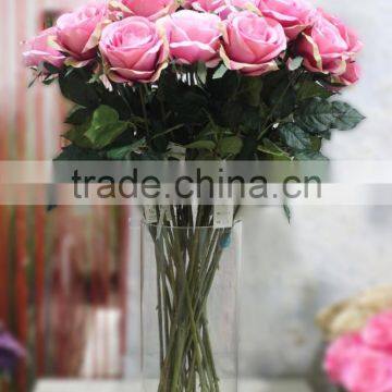 China Artificial Flowers Artificial Flower for Wedding Decoration Big Artificial Rose photo-3