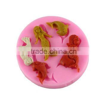 3D Silicone Cake Decorating Tool Liquid Silicone Mold Silicone Gel Real Food Grade Mermaid 1688 Agent photo-2