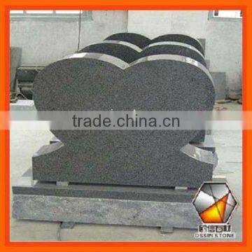 Black Granite Tombstone