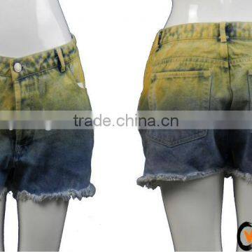 ladies denim hot shorts