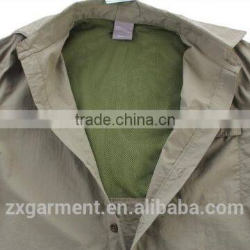 ZX Outdoor/Fishing Shirt Mens Vented Camp Shirts Casual Sports Shirts photo-3
