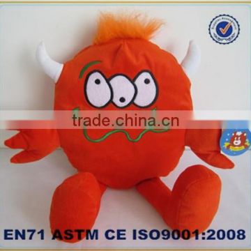 Funny red plush ghost toy for Halloween