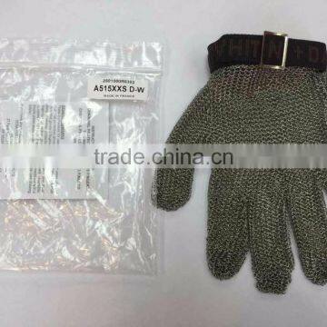FRANCE WHITING DAVIS STAINLESS STEEL MESH SAFETY GLOVES photo-5