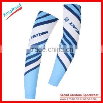 Fashion Striped Arm Sleeves Cover UV Sun Protection for Cycling Basketball, Golf, Football