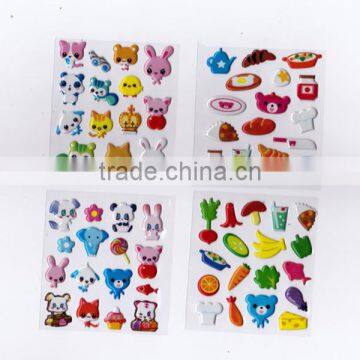 High Quality Puffy Stick On Stickers,Peel Off Fruit Sticker photo-5