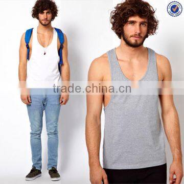 Plain Simple Style T-back Summer Tank Top photo-2
