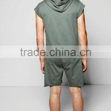 New in Tracksuit for Men Army Green Short Sleeves Suits Custom Your Own photo-2