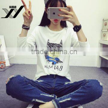 Girl Fashion Style New Design Long Sleeve Tshirt photo-3