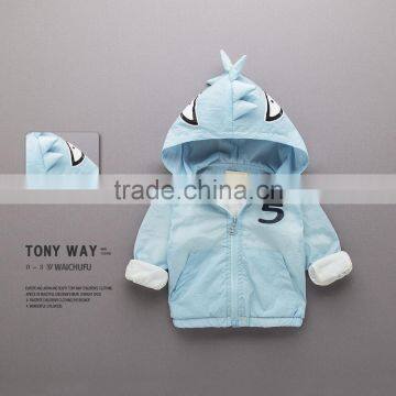 S16349A Trendy Boys Hooded Jackets Kids Outdoor Coats Boys Coats photo-2