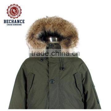 Mens Down Parka for Winters With Fur photo-3