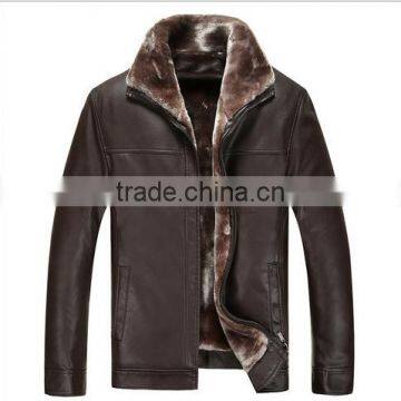 Men Fashion Good Look Genuine Leather Jackets Motorcycle Coats Jackets Washed Leather Coat photo-5