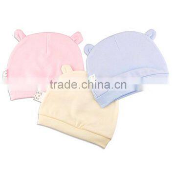 Beanie Hat 3-Pack Newborn Baby Soft Cotton Cartoon Printed Infant Cap for Boys & Girls 0-3 Months photo-4