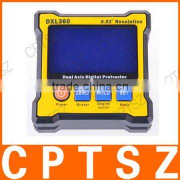 High Accuracy Digital Protractor / Level Bar / Angle Ruler DXL360, Dual Axis Level Box DXL360 photo-2