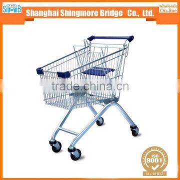 Hot Selling Good Quality European Style 130L Shopping Cart for Supermarket photo-6