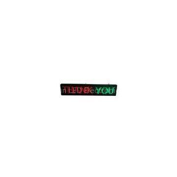 DIP546 1R1G P10 LED Display Animation , LED Moving Message Displays