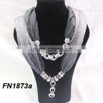 Wholesale jewel scarf with beads