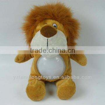 Innovative plush lion night light toys for children