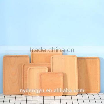 Beech wood desser holder tray / tea and coffee holder tray / beech breakfast tray / fancy cofee tray