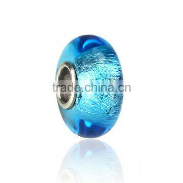 MURANO GLASS BEAD Fit European Charm Bracelet 4.5mm Hole Dia - www.DubaaFashion.com