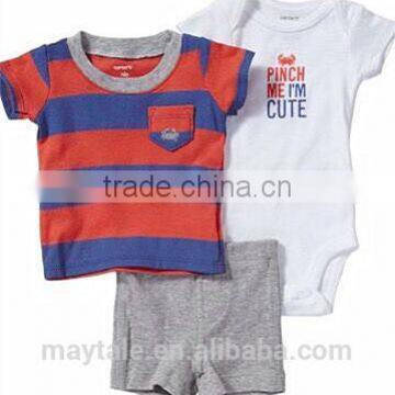 Hot sales baby romper, baby onesie, infant bodysuit of cotton and rayon jersey