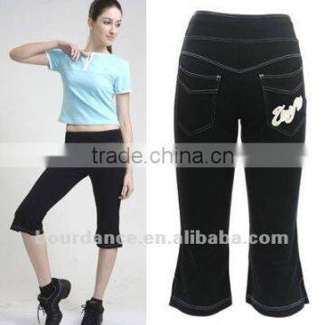 Adult 3/4 capri jazz pants